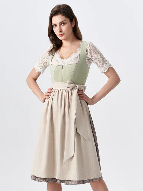 Dirndl se zipem vpředu: odrůda a přitažlivost - pokračování